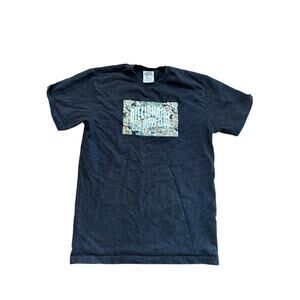 Billionaire Boys Club Black Short Sleeves Camo Crew Neck T-Shirt Size Small